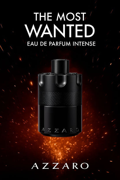 Azzaro Most Wanted Eau de Parfum Black for Men – New & Sealed | Free Shipping