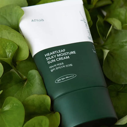Anua Heartleaf Silky Moisture Sun Cream spf 50+ PA++++