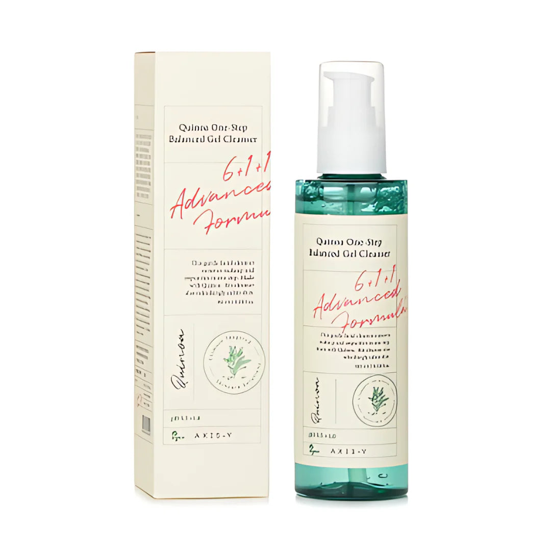Axis-Y Quinoa One Step Balanced Gel Cleanser 180 ML. PH range: 5.5-6.5.