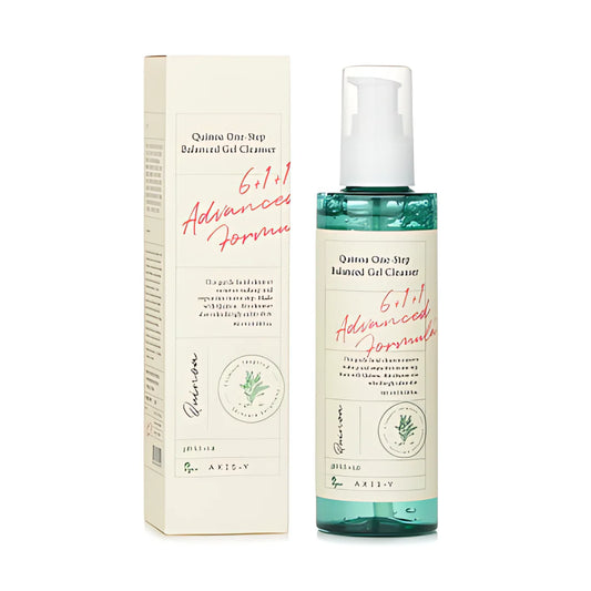 Axis-Y Quinoa One Step Balanced Gel Cleanser 180 ML. PH range: 5.5-6.5.