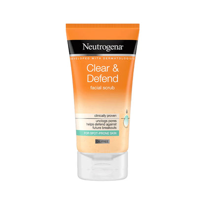 Neutrogena Oil Free Clear and Defend Facial Scrub 50 ML