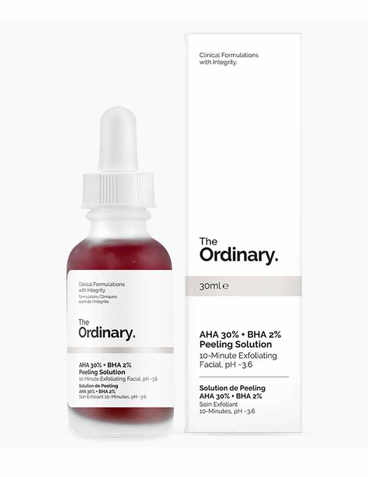 The Ordinary AHA 30% , BHA 2% Peeling Solution 30 mL