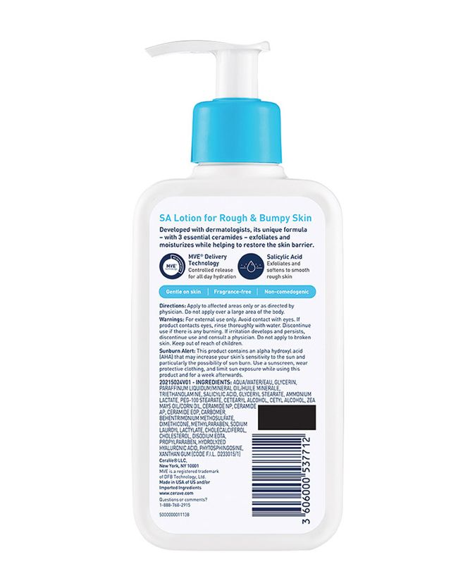 CeraVe SA Lotion for Rough & Bumpy Skin 237ml