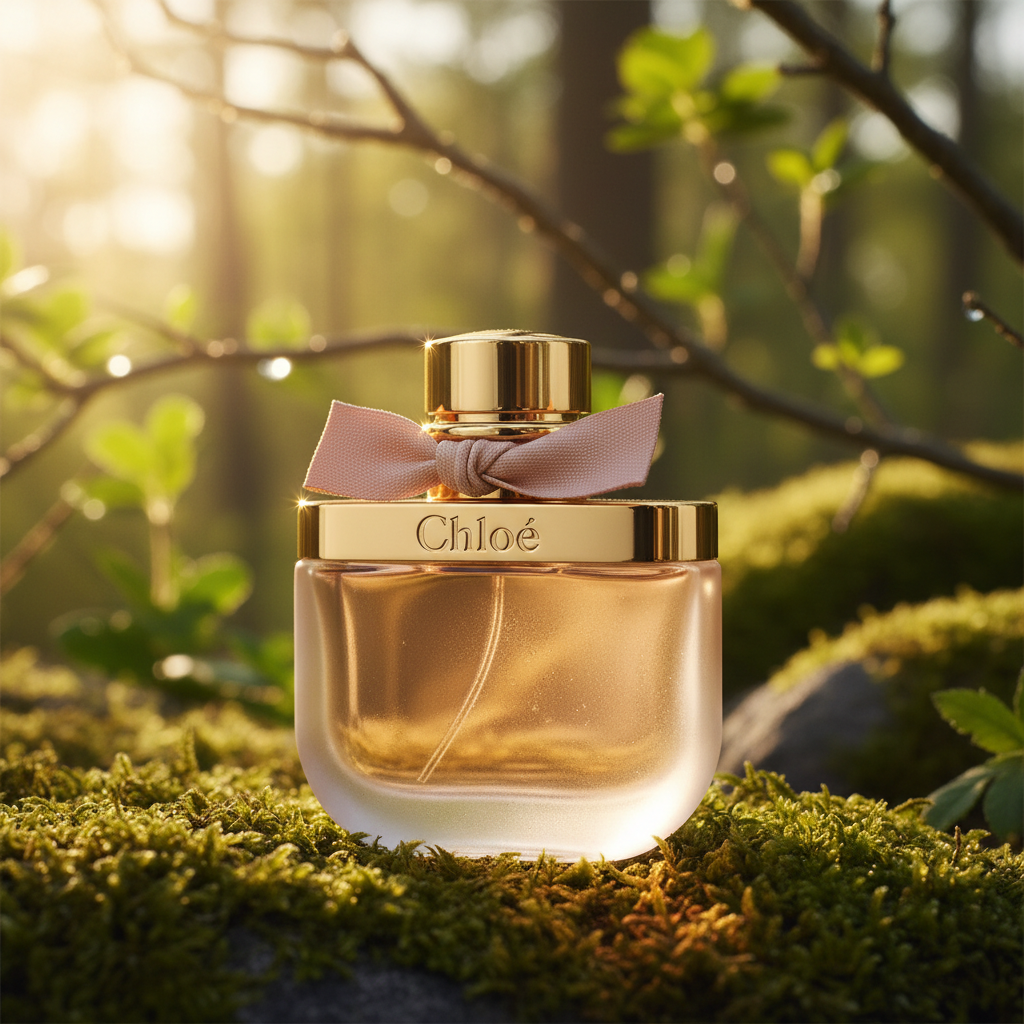 Chloé Nomade – Golden Hour Forest