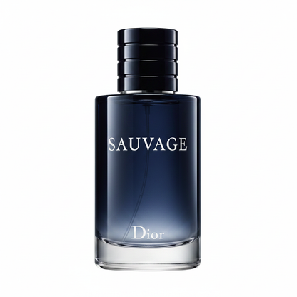 Dior Sauvage front view white background