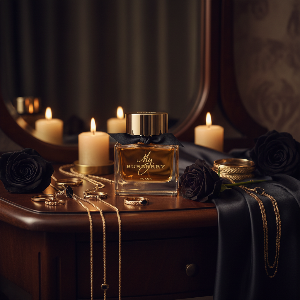 My Burberry Black – Dark Vanity Lifestyle