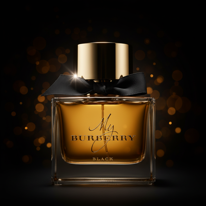 My Burberry Black – Amber Bokeh Close-Up