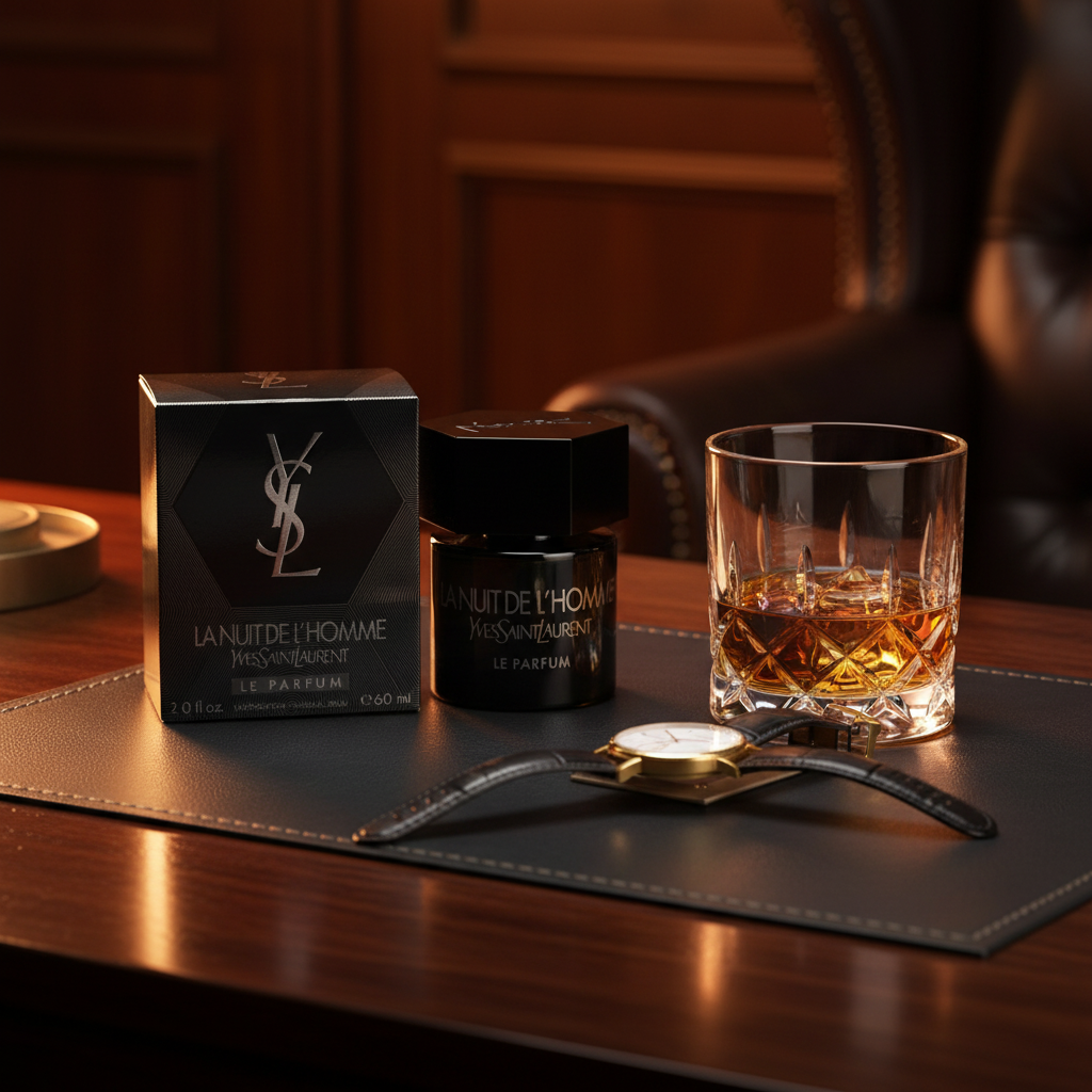 La Nuit De L'Homme – Masculine Desk Lifestyle