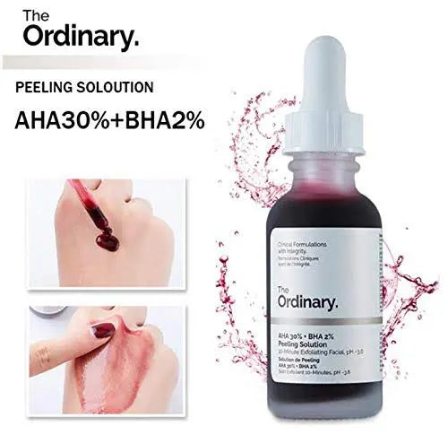 The Ordinary AHA 30% , BHA 2% Peeling Solution 30 mL